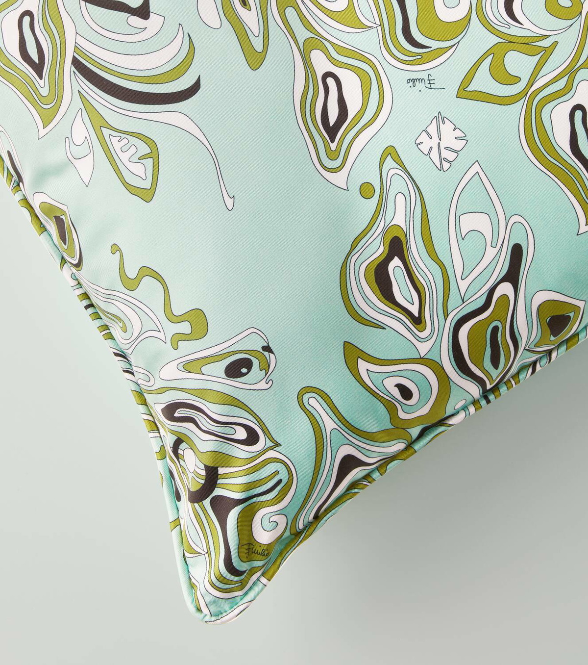 Pucci Printed silk cushion