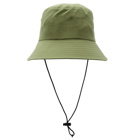 Danton Men's Drawcord Bucket Hat in Olive