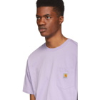 Carhartt Work In Progress Purple Pocket T-Shirt