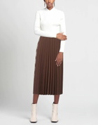 Vetements Womens Midi skirt in Brown