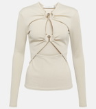 Christopher Esber Orbit cutout embellished top