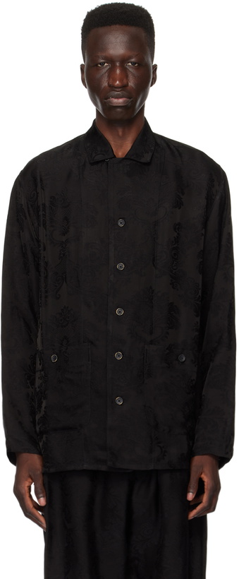 Photo: UMA WANG Black Theo Shirt