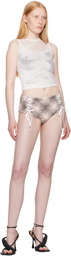 Collina Strada Purple Lace Up Panty Briefs