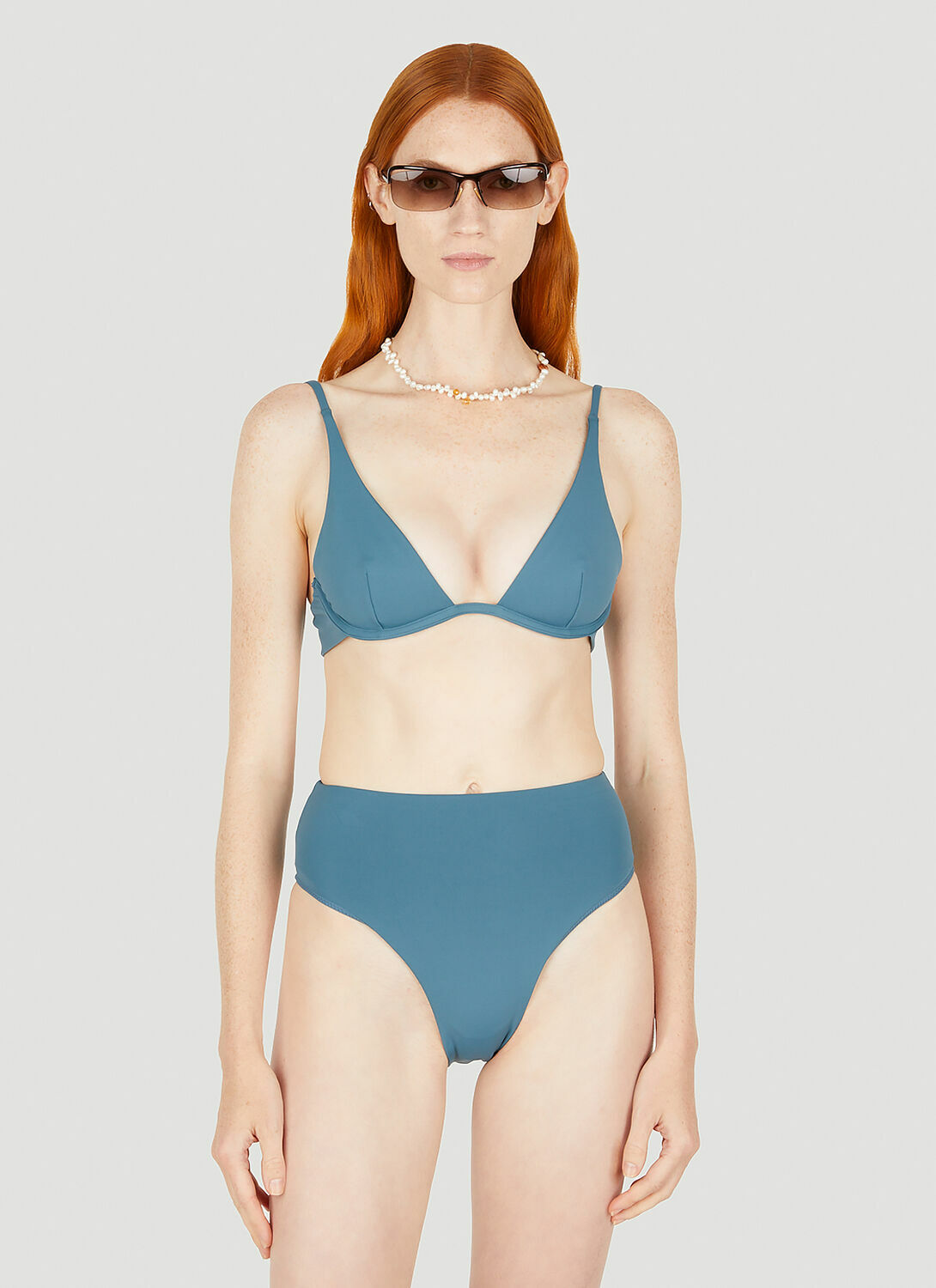 Ziah 90s High Waisted Bikini Bottoms