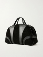 Dries Van Noten - Suede and Leather Duffle Bag