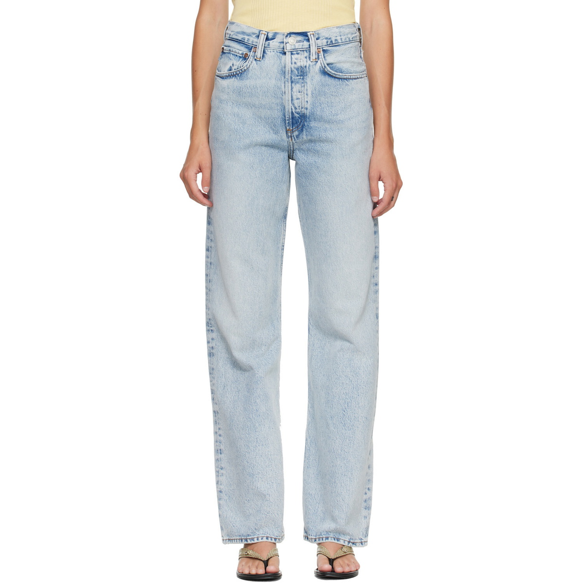 AGOLDE Blue Vintage Loose Jeans