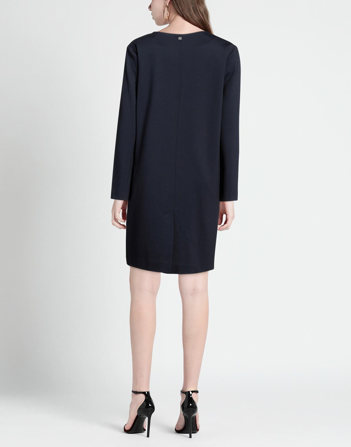 Manila Grace Womens Mini dress Midnight in Blue