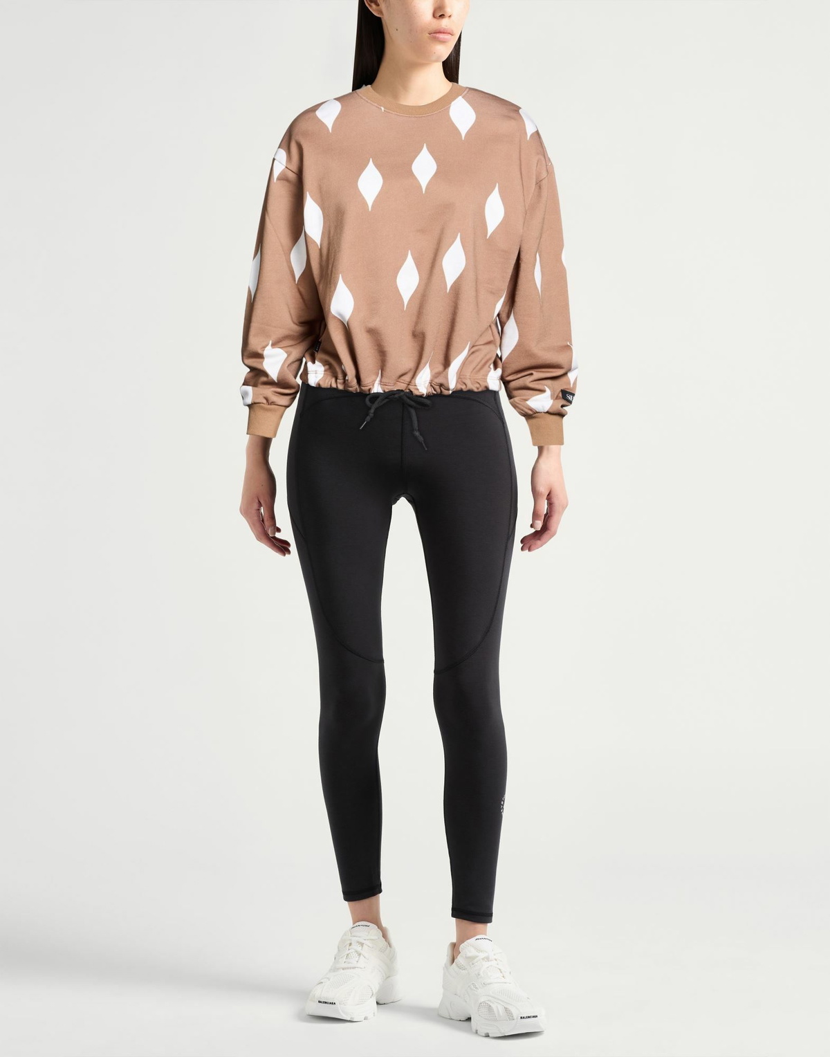 Shoe Womens Sweatshirt Camel