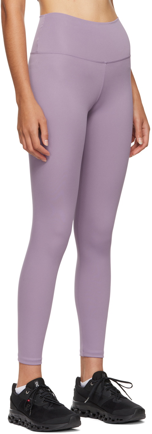 HÉROS Purple 'The Mid' Leggings