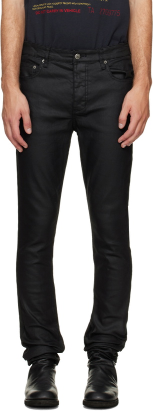 Photo: Ksubi Black Chitch Wax Jeans