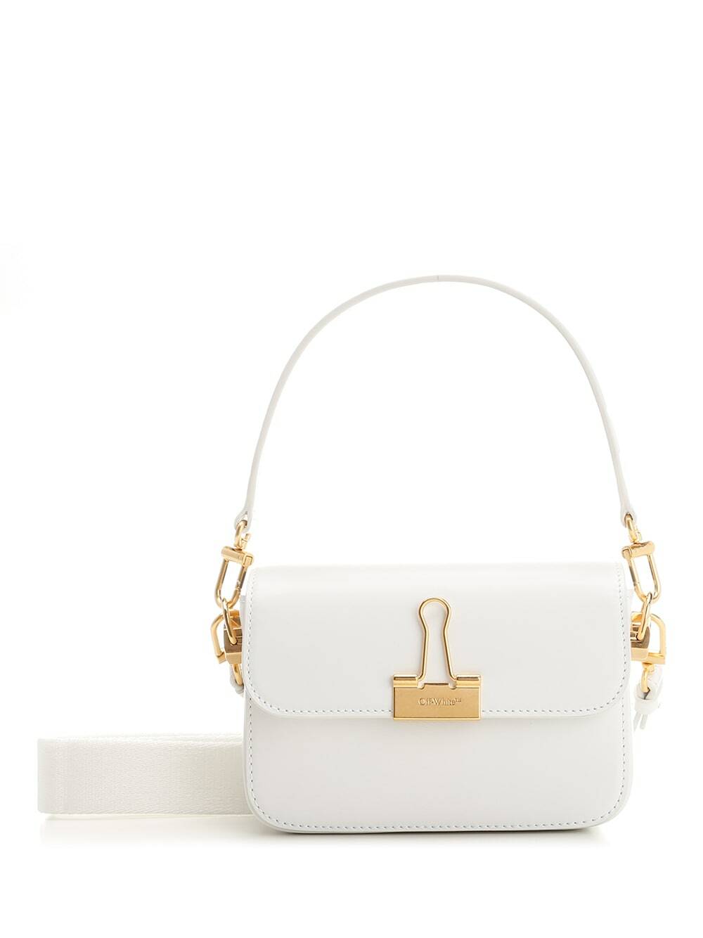 ショルダーバッグ Off-White OWNN156C99LEA001 JITNEY PUFFER NAPPA Bag Off-white Jitney Puffer Napa Chain Shoulder Bag In Black