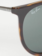 Ray-Ban - Erika Round-Frame Tortoiseshell Acetate Sunglasses
