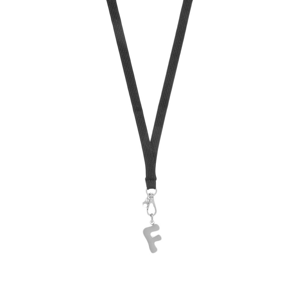 Photo: FiSN F Logo Clip Necklace