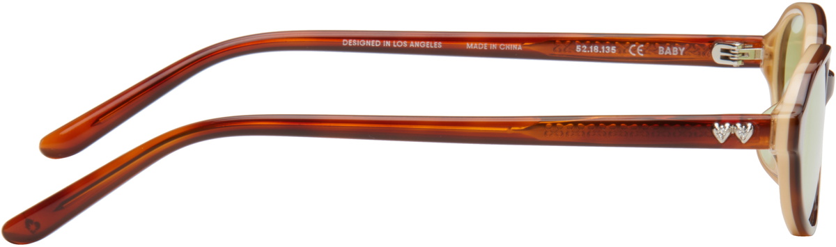 BONNIE CLYDE Brown Baby Sunglasses