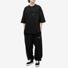 Comme des Garçons Homme Men's Drawstring Pocket T-Shirt in Black