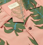 Nudie Jeans - Arvid Camp-Collar Printed Lyocell Shirt - Pink