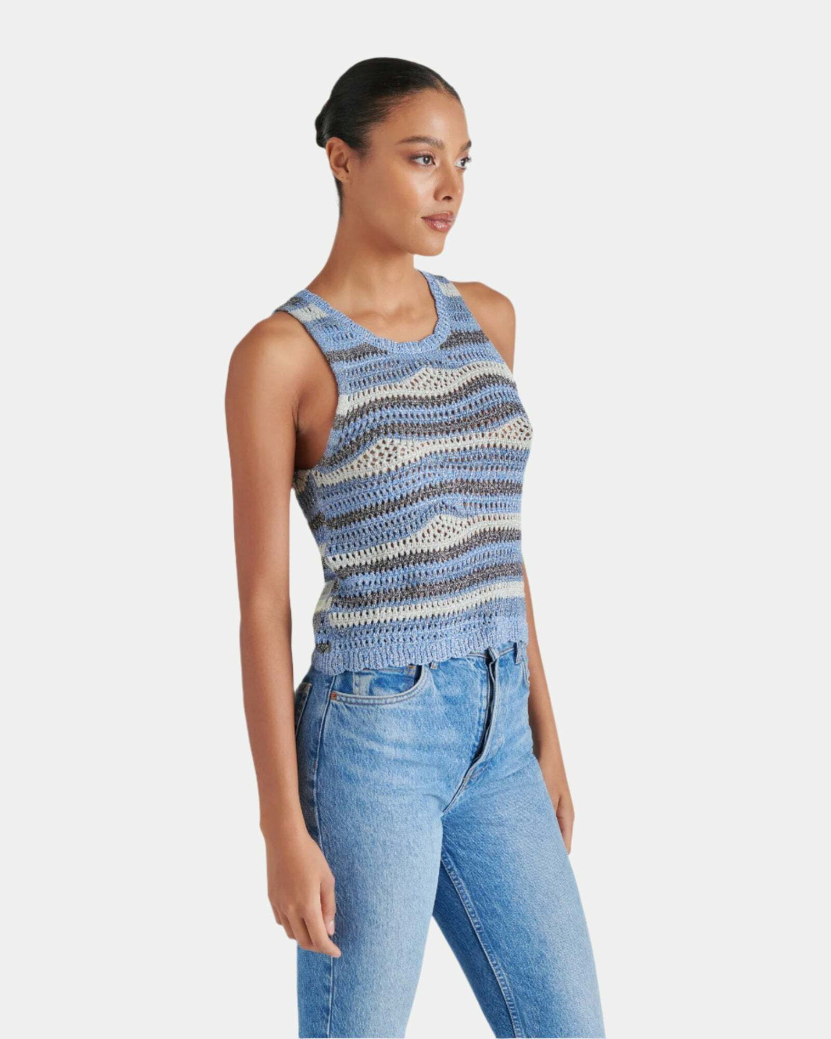 Steve Madden Hannah Sweater in Indigo