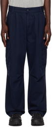 Carhartt Work In Progress Navy Cole Cargo Pants