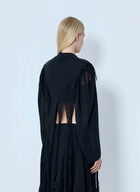 Yohji Yamamoto Frayed Hem Blazer