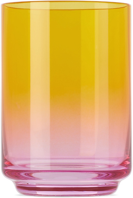 Photo: Lateral Objects Pink & Orange Gradient Glass