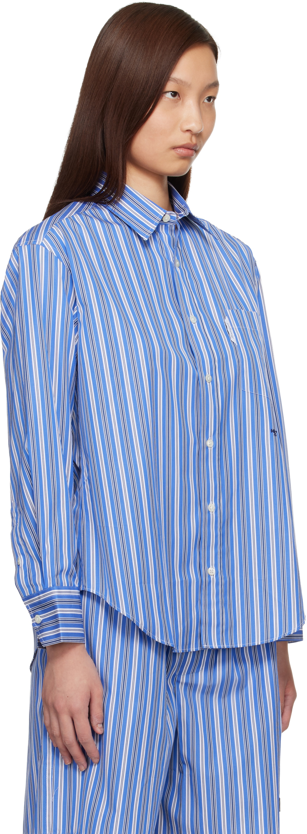 HommeGirls Blue Oxford Shirt