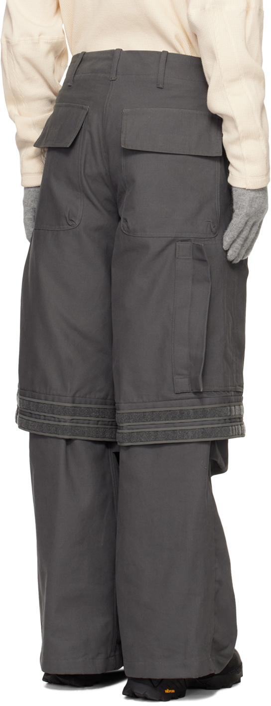 BRYAN JIMENÈZ Gray Air Shorts