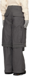 BRYAN JIMENÈZ Gray Air Shorts