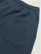 Hamilton And Hare - Lounge Straight-Leg Cotton-Jersey Shorts - Blue