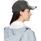 Acne Studios Gray Gothic Logo Cap