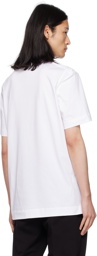 ZEGNA White Embroidered T-Shirt