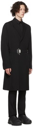 Givenchy Black Wool Coat