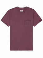 Rag & Bone - Miles Organic Cotton-Jersey T-Shirt - Purple