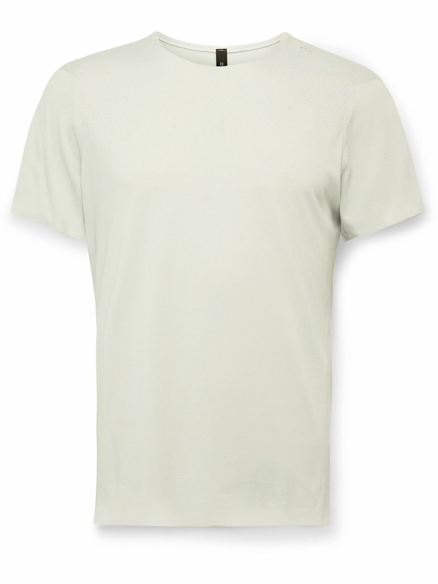 Photo: Lululemon - Fast and Free Slim-Fit Breath Light™ Mesh T-Shirt - Gray