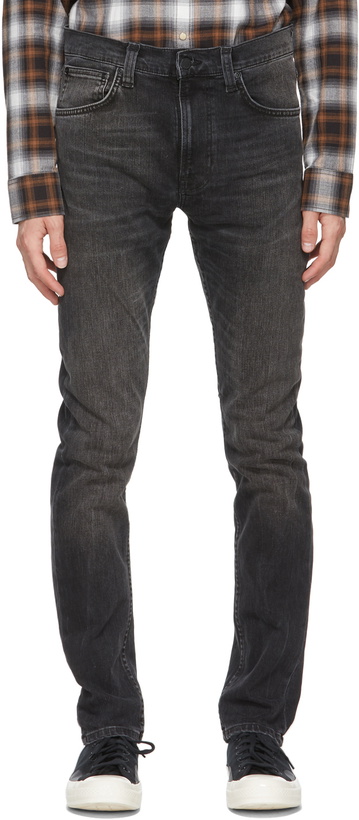 Photo: Nudie Jeans Black Lean Dean Jeans