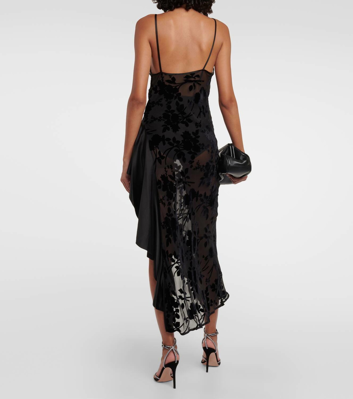 Rodarte Asymmetrical bias slip dress Rodarte