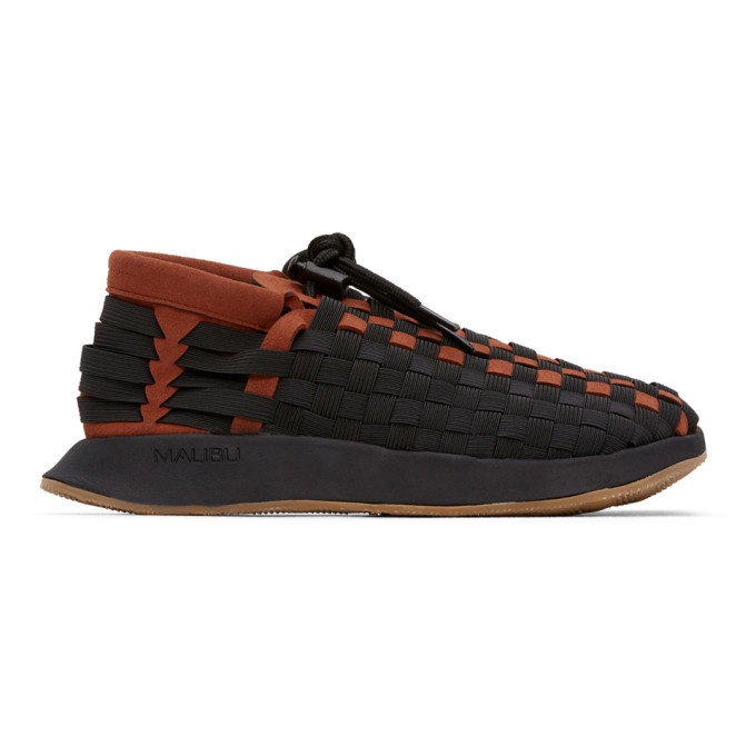 Photo: Malibu Sandals Black and Brown Battenwear Edition Latigo II Sneakers