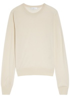 Wardrobe.nyc Wool Jumper Off White