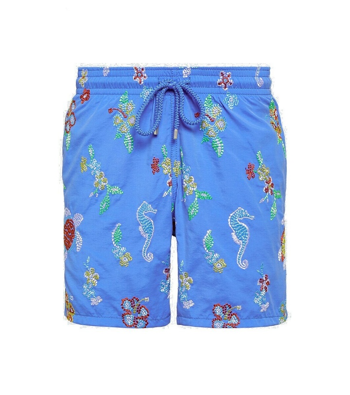 Photo: Vilebrequin Embroidered swim trunks