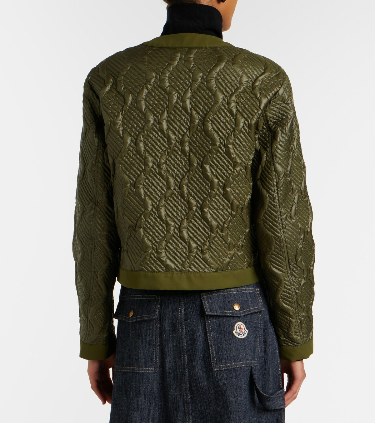 Moncler Libellule quilted down jacket