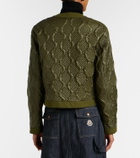 Moncler Libellule quilted down jacket