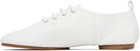 Maison Margiela White Tabi Jazz Lace-up Derbys