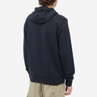 Stone Island Men's Garment Dyed Popover Hoody in Blue