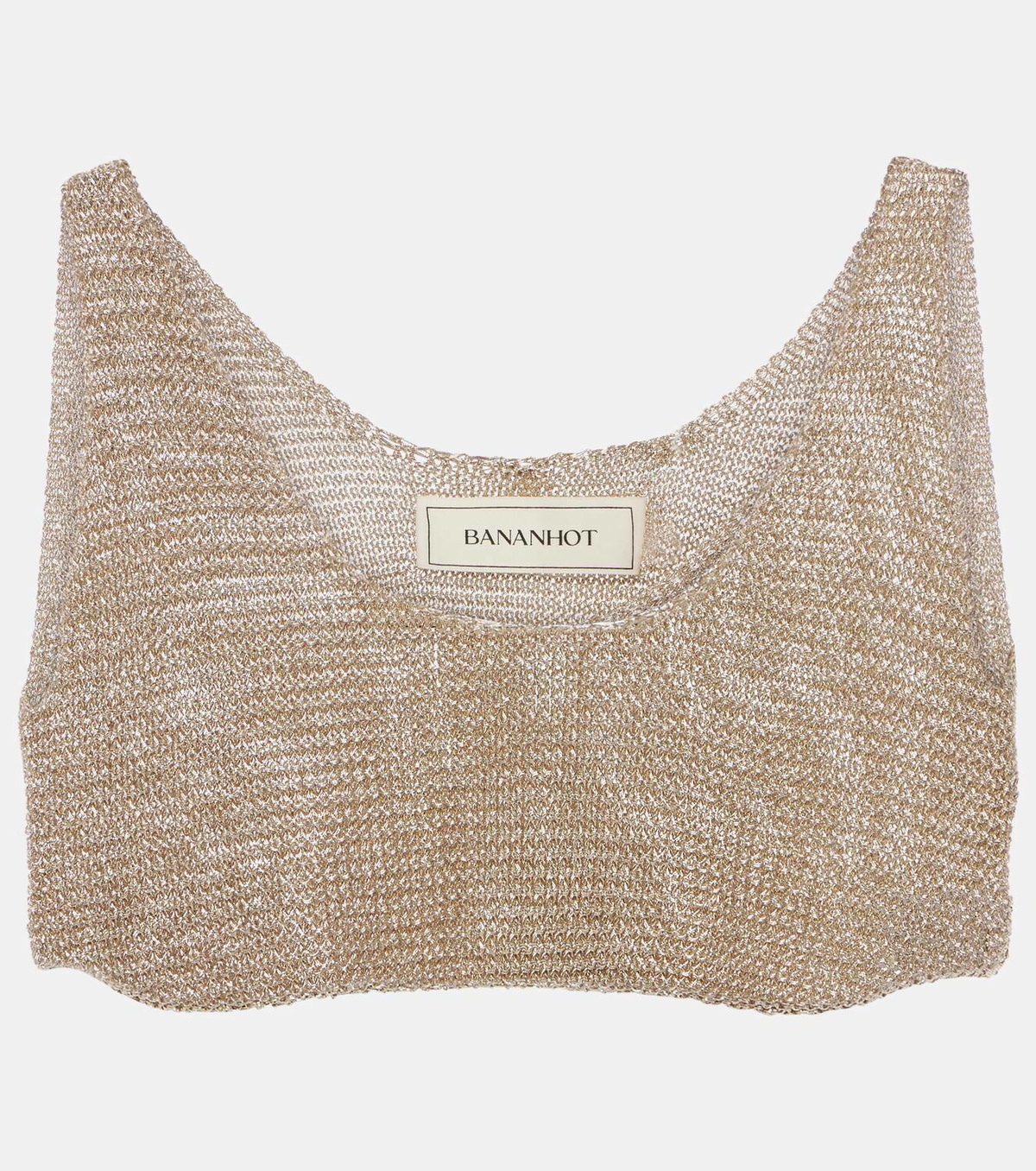 Bananhot Knitted lamé bra top