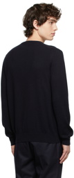 Loro Piana Navy Classic Crewneck