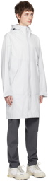 Veilance White Monitor Coat