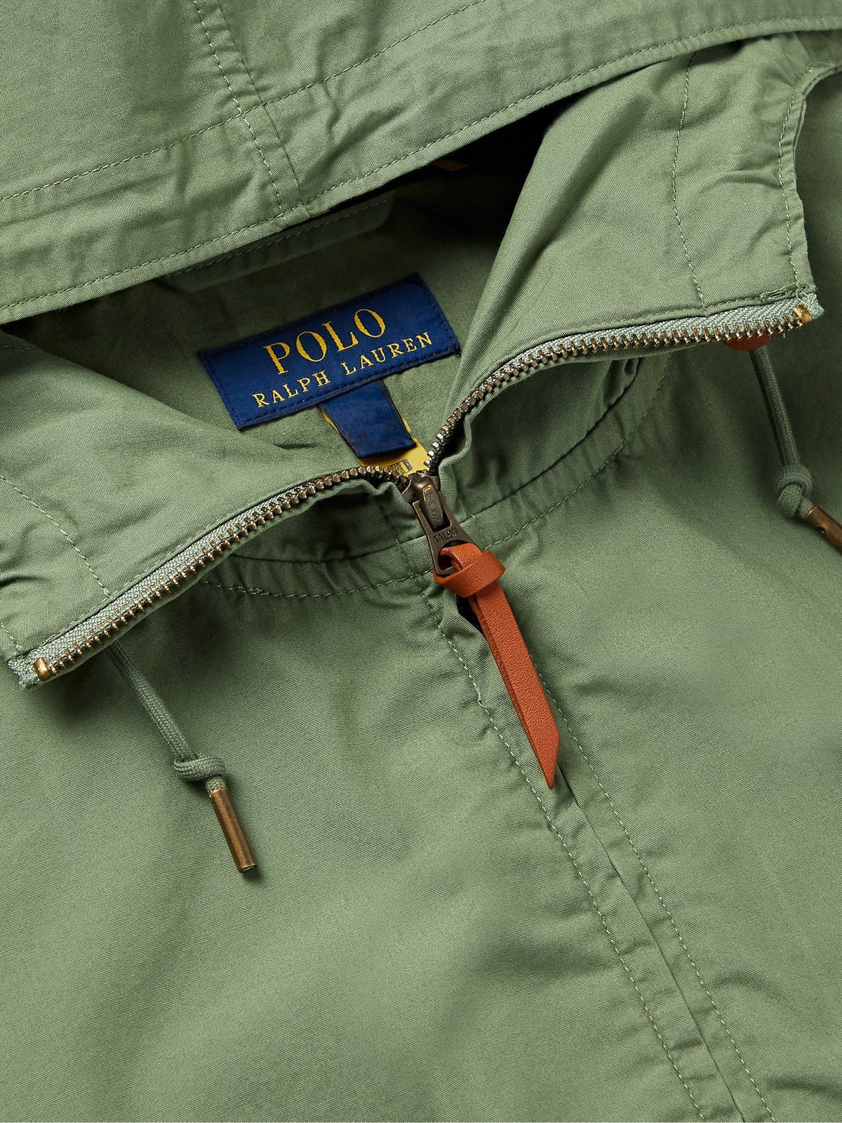 POLO RALPH LAUREN - Colt Logo-Embroidered Cotton Hooded Jacket