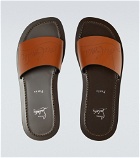 Christian Louboutin - Coolraoul leather slides