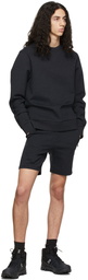 JACQUES Black Signature Jogger Shorts