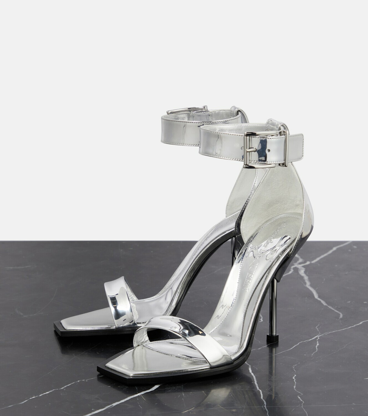 Alexander McQueen SS 2004 Strappy Mule Sandals