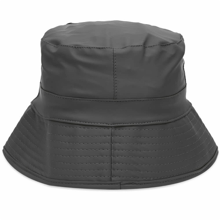 Photo: Rains Men's Bucket Hat in Black